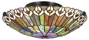 Quoizel QZ-WATKINS-F-VB - Таванно осветително тяло WATKINS 2xE27/60W/230V, диаметър 42 см