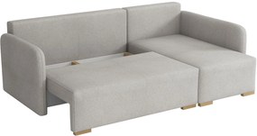 Ъглов диван Комо-тъмен сив