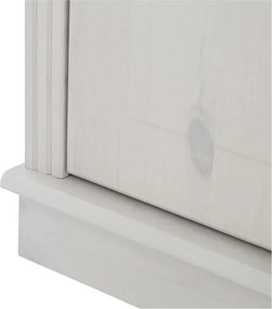 Бяла библиотека от масивен бор 296x223 cm Anita – Støraa