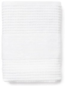 Бяла кърпа от органичен памук от тери 50x100 cm Check – JUNA