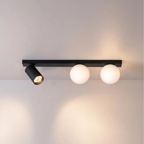 Brilagi - Точково осветително тяло SELE BALL 1xGU10/30W/230V + 2xG9/10W черно