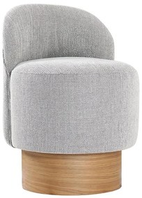 Детско кресло RIKI 40x47 см сиво