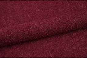 Диван от плат букле в цвят бордо 230 cm Essen - Cosmopolitan Design