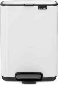 Бяло стоманено кошче за боклук с педал 4 l Bo – Brabantia