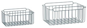 Комплект от 2 сини кошници за съхранение Wire Azul - Hübsch