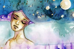 Картина на платно – Лунна фея