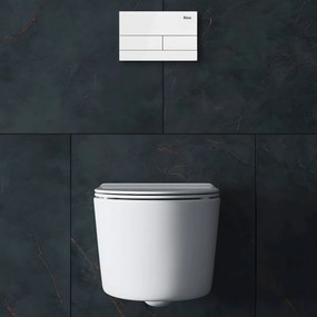 КОМПЛЕКТ СТЕЛАЖ ЗА ВГРАЖДАНЕ Е  K011A-Q Rea T White Glass