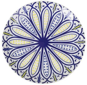 Сет японска десертна чиния LA MEDITERRANEA Kait, 20 cm, Порцелан, 6бр