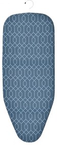 Маса за гладене Kinghoff KH 1936, 76x30.5 см, Сгъваема, Кука за закачане, Син
