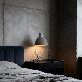 Висяща лампа в кънтри стил сива - Dory