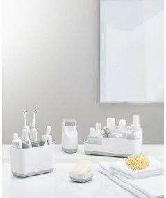 Бяла универсална стойка за баня EasyStore Caddy - Joseph Joseph