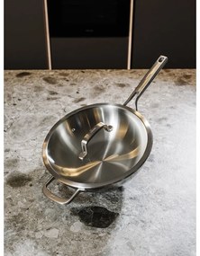 Уок тиган с капак от неръждаема стомана ø 30 cm Chili Ta – FABINI