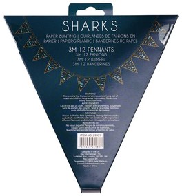 Детски гирлянд Sharks - Rex London