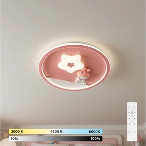 Brilagi - LED димируемо детско таванно осветително тяло BUNNY LED/83W/230V 3000-6000K +DO