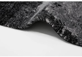 Тъмносив вълнен килим 200x300 cm Bran - Agnella