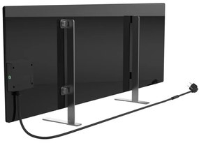 Разопакован: Електрически конвектор AENO AGH0002S, 700W, 30 м2, Мобилно приложение, Ултратънък, Wi-Fi, Черен