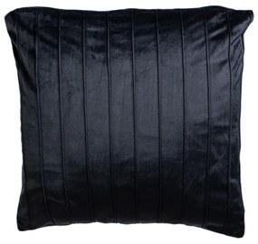 Черна декоративна възглавница , 45 x 45 cm Stripe - JAHU collections