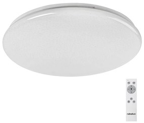Rabalux 5445 - Димируемо LED таванно осветително тяло DANNY LED/36W/230V + с дистанционно управление