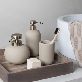 Крем керамичен дозатор за сапун 200 ml Lotus - Mette Ditmer Denmark