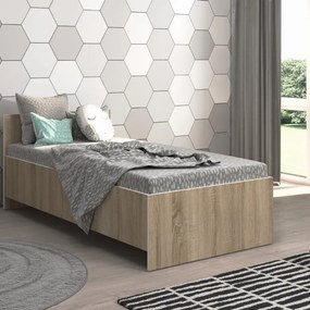 Детско легло JUNIOR 180 x 90 cm в декор дъб сонома