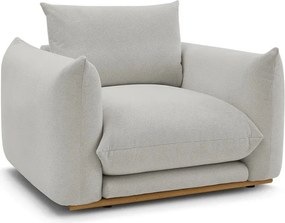 Светлосиво кресло Ernest – Bobochic Paris