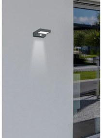 LED външно осветително тяло със сензор за движение (височина 5 cm) Fomosa – Trio