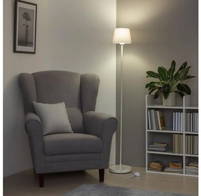 Brilagi - LED подова лампа CERIA 1xE27/40W/230V Ø 20,5 cm сив/бял