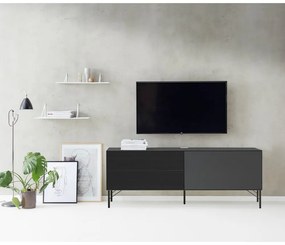 Антрацитно сив ТВ скрин с чекмеджета Edge by Hammel - Hammel Furniture