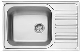 Deante ZEX_011B - Кухненска мивка XYLO 50x78 см сатен