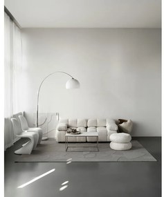 Сив вълнен килим 200x300 cm Morphic Botanica – Agnella