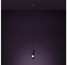 Eglo 39705 - LED Пендел BERNABETA 1xGU10/4,6W/230V черен