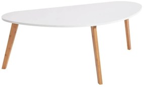 Бяла масичка за кафе , дължина 120 cm Skandinavian - Bonami Essentials