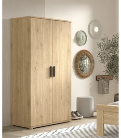 Детски гардероб в естествен цвят 100x199x59 cm Sam – Vipack