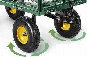 Градинска количка 3в1 с товароносимост до 200 кг