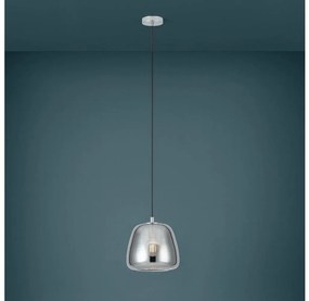 Eglo 39666 - Пендел ALBARINO 1xE27/40W/230V Ø 26 см опушен