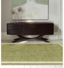 Ръчно изработен вълнен килим в цвят каки 200x300 cm Albi – Asiatic Carpets