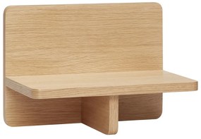 Стенен рафт от декор от дъб естествен 35 cm Less – Hübsch