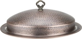 Horecano - Метално плато с капак 50x38,5см овално RUSTIC-(HC-84248)(SG-86671(B))