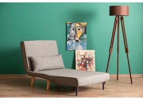 Светлосиво кресло Folde - Artie