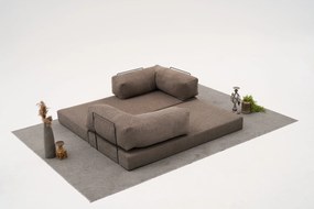 Троен диван Comfort, цвят Сив