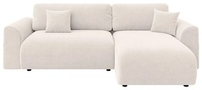 Бял разтегателен ъглов диван (променлив) Lorine – Ropez