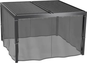 Основа за беседка Hesperide Majae, Алуминий, 3.6x3.6 m