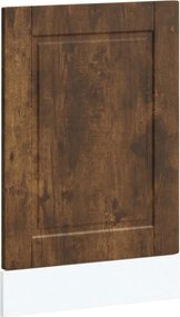 854132 vidaXL Панел за съдомиялна машина, Porto, опушен дъб, 45x1,5x57 см, инженерно дърво