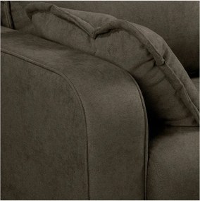 Кафяв ъглов диван (десен ъгъл) Beata - Ropez