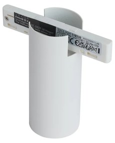 Модерен прожектор бял за 1-фазна релсова система GU10 35mm - Slimline Nubee Honey