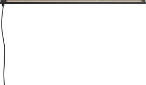 Модерна стенна лампа черна с LED - Letterbox