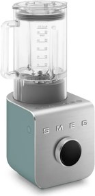 Блендер Smeg Collezione BLC02EGMEU, 1400W, 1.5 л, 22000 об/мин, 5 програми, 9 скорости, Трошене на лед, Неръждаема стомана, Изумрудено зелен/Инокс