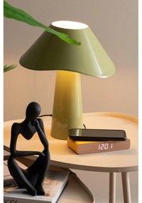 Дигитална аларма с безжично зарядно Retro Flat LED – Karlsson