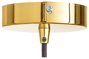 Висящо осветително тяло в кехлибарен цвят със стъклен абажур ø 22 cm Adar – Bloomingville