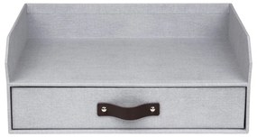 Картонен органайзер за докумнети с чекмедже Walter – Bigso Box of Sweden